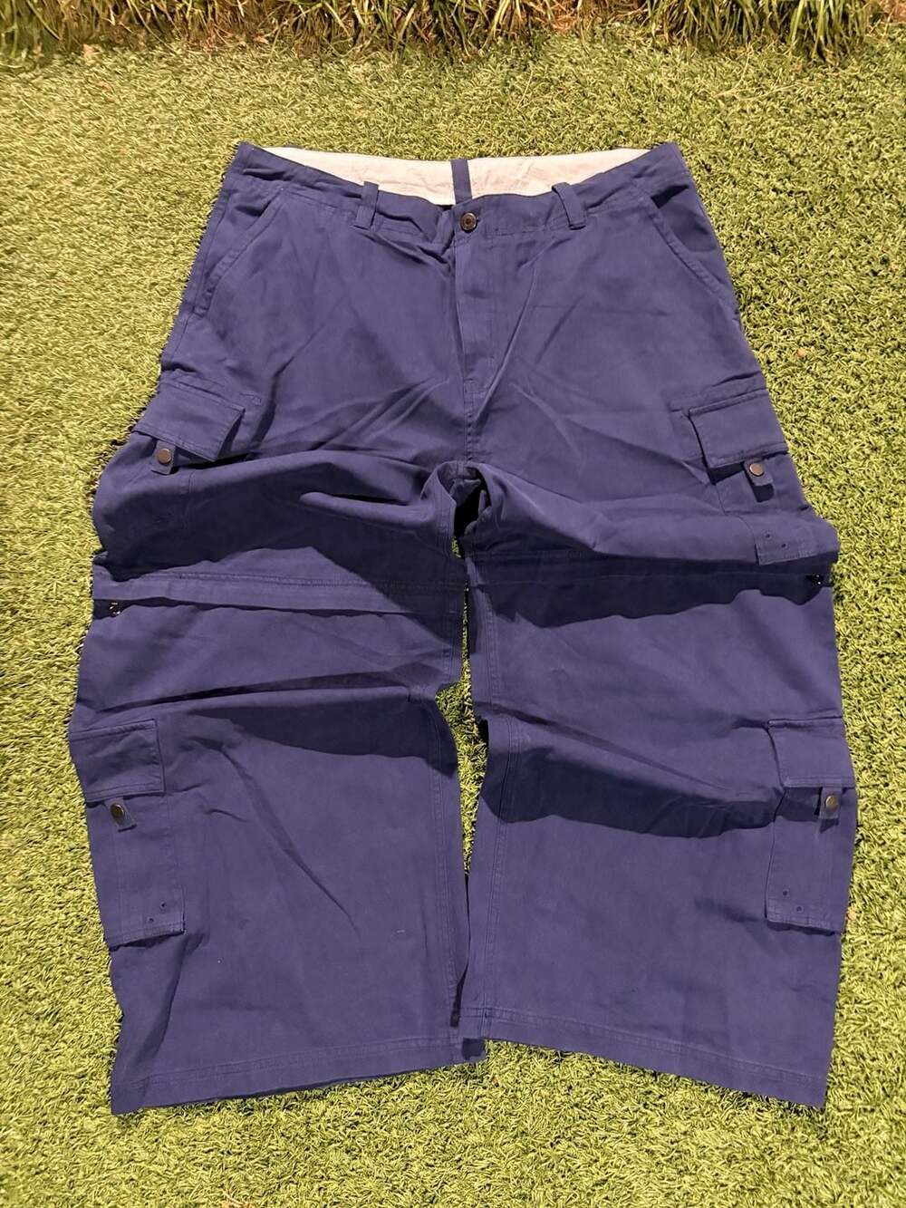 Hidden Season Blue Cargo Pants and shorts Size 2XL